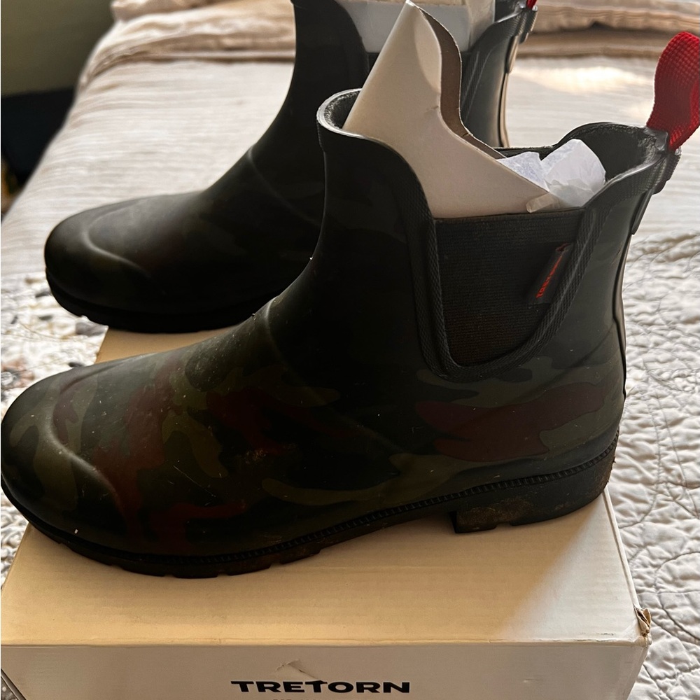 Tretorn chelseq camo rain boot